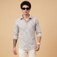 Combination Cream Shirt : Party