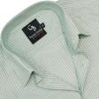 Stripes Green Shirt : Business