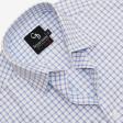 Checks Blue Shirt : Business