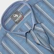 Stripes Blue Shirt : Business