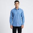 Plain Blue Shirt : Business