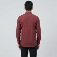 Plain Maroon Shirt : Business