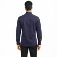 Plain Navy Blue Shirt : Business