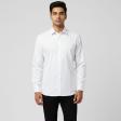 Self Design White Shirt : Business