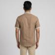 Combination Brown Shirt : Ditto