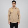 Handpainted Brown Shirt : Ditto