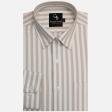 Stripes Fawn Shirt : Business