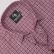 Checks Red Shirt : Business