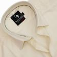 Plain Cream Shirt : Business