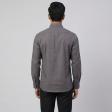 Plain Dark Gray Shirt : Business