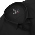 Plain Black Shirt : Business