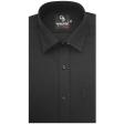 Plain Black Shirt : Business