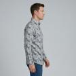 Print Gray Shirt : Party