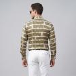 Print Green Shirt : Ditto