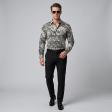 Print Green Shirt : Ditto