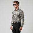 Print Green Shirt : Ditto