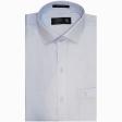 Self Design Light Blue Shirt : Business