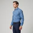 Stripes Dark Blue Shirt : Business