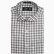 Checks Gray Shirt : Business