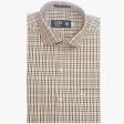 Checks Fawn Shirt : Business