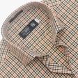 Checks Fawn Shirt : Business