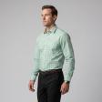 Checks Green Shirt : Business