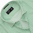 Checks Green Shirt : Business