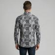 Print Gray Shirt : Party