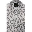 Print Gray Shirt : Party