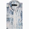 Print Blue Shirt : Ditto