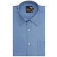 Plain Blue Shirt : Business