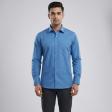 Plain Blue Shirt : Business