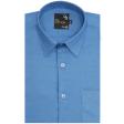 Plain Dark Blue Shirt : Business
