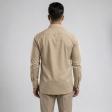 Plain Fawn Shirt : Business