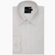 Self Design White Shirt : Business