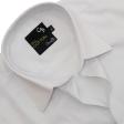 Self Design White Shirt : Business