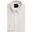 Self Design White Shirt : Business