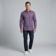 Checks Purple Shirt : Business