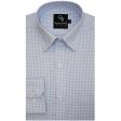 Checks Blue Shirt : Business