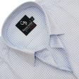 Checks Blue Shirt : Business