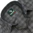 Checks Dark Gray Shirt : Business