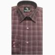 Checks Rust Shirt : Business