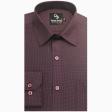 Checks Mauve Shirt : Business