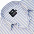 Stripes Blue Shirt : Business