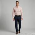 Self Design Pink Shirt : Business
