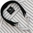 Stripes White Shirt : Business