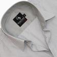Self Design Gray Shirt : Business