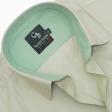 Self Design Light Green Shirt : Business