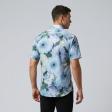 Print Blue Shirt : Ditto