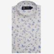 Print Purple Shirt : Party